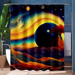 Surrealist Fantasy Dream Nature Shower Curtain 60  x 72  (Medium)  60 x72  Curtain