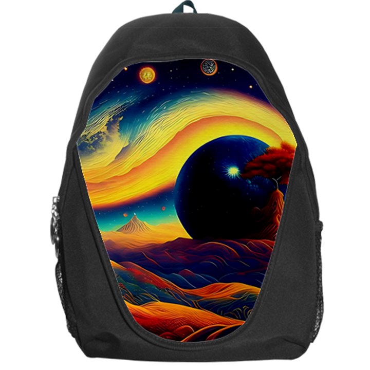 Surrealist Fantasy Dream Nature Backpack Bag