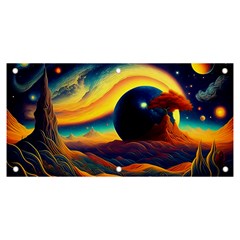 Surrealist Fantasy Dream Nature Banner and Sign 6  x 3 