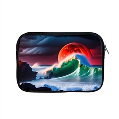 Sea Ocean Waves Rocks Sunset Artwork Apple Macbook Pro 15  Zipper Case by Jancukart