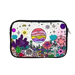 Rainbow Fun Cute Minimal Doodle Drawing Apple Macbook Pro 13  Zipper Case