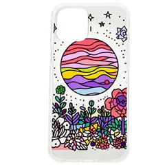 Rainbow Fun Cute Minimal Doodle Drawing Iphone 12 Pro Max Tpu Uv Print Case