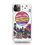 Rainbow Fun Cute Minimal Doodle Drawing iPhone 11 Pro Max 6.5 Inch TPU UV Print Case Front