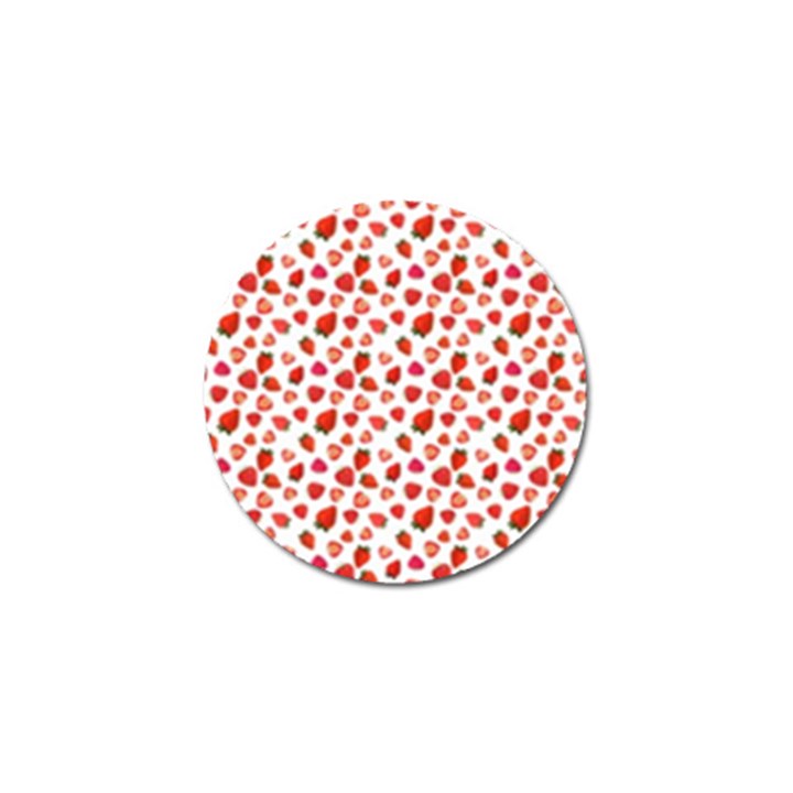 Watercolor Strawberry Golf Ball Marker