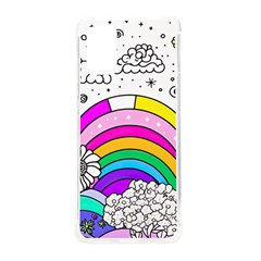 Rainbow Fun Cute Minimal Doodle Drawing 3 Samsung Galaxy S20plus 6 7 Inch Tpu Uv Case by Jancukart