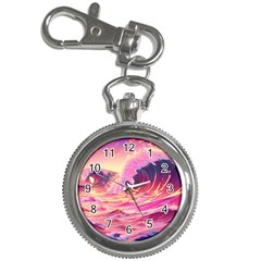 Waves Ocean Sea Tsunami Nautical 5 Key Chain Watches by Jancukart