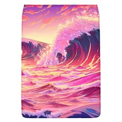 Waves Ocean Sea Tsunami Nautical 5 Removable Flap Cover (l) by Jancukart