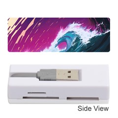 Tsunami Waves Ocean Sea Nautical Nature Water Unique Memory Card Reader (stick)