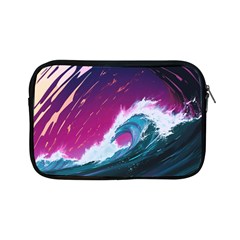 Tsunami Waves Ocean Sea Nautical Nature Water Unique Apple Ipad Mini Zipper Cases by Jancukart