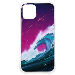 Tsunami Waves Ocean Sea Nautical Nature Water Unique Iphone 12/12 Pro Tpu Uv Print Case by Jancukart