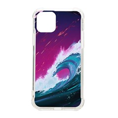 Tsunami Waves Ocean Sea Nautical Nature Water Unique Iphone 11 Pro 5 8 Inch Tpu Uv Print Case by Jancukart