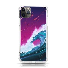 Tsunami Waves Ocean Sea Nautical Nature Water Unique Iphone 11 Pro Max 6 5 Inch Tpu Uv Print Case