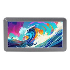 Tsunami Waves Ocean Sea Nautical Nature Water Art Memory Card Reader (Mini)