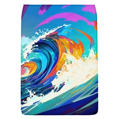 Tsunami Waves Ocean Sea Nautical Nature Water Art Removable Flap Cover (S)