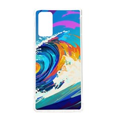 Tsunami Waves Ocean Sea Nautical Nature Water Art Samsung Galaxy Note 20 TPU UV Case