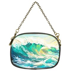 Waves Ocean Sea Tsunami Nautical 90 Chain Purse (one Side) by Jancukart