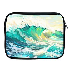 Waves Ocean Sea Tsunami Nautical 90 Apple Ipad 2/3/4 Zipper Cases by Jancukart