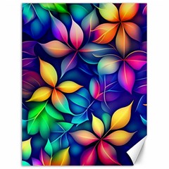 Ai Generated Artwork Leaves Nature Pattern Canvas 12  X 16 