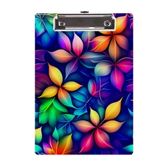 Ai Generated Artwork Leaves Nature Pattern A5 Acrylic Clipboard