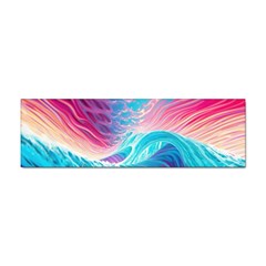 Tsunami Waves Ocean Sea Nautical Nature Water 6 Sticker Bumper (100 pack)