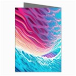 Tsunami Waves Ocean Sea Nautical Nature Water 6 Greeting Cards (Pkg of 8) Right