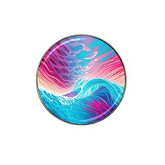 Tsunami Waves Ocean Sea Nautical Nature Water 6 Hat Clip Ball Marker by Jancukart