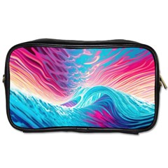 Tsunami Waves Ocean Sea Nautical Nature Water 6 Toiletries Bag (One Side)