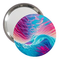 Tsunami Waves Ocean Sea Nautical Nature Water 6 3  Handbag Mirrors by Jancukart