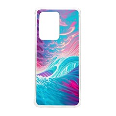 Tsunami Waves Ocean Sea Nautical Nature Water 6 Samsung Galaxy S20 Ultra 6 9 Inch Tpu Uv Case by Jancukart