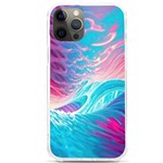 Tsunami Waves Ocean Sea Nautical Nature Water 6 iPhone 12 Pro max TPU UV Print Case Front