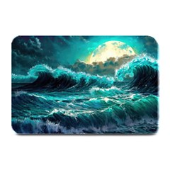 Tsunami Waves Ocean Sea Nautical Nature Water 5 Plate Mats by Jancukart