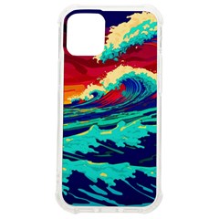 Tsunami Waves Ocean Sea Nautical Nature Water 9 Iphone 12 Mini Tpu Uv Print Case	 by Jancukart