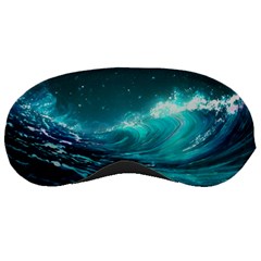 Tsunami Waves Ocean Sea Nautical Nature Water 7 Sleeping Mask by Jancukart