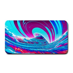 Tsunami Waves Ocean Sea Nautical Nature Water 3 Medium Bar Mat