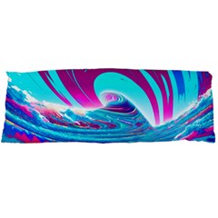 Tsunami Waves Ocean Sea Nautical Nature Water 3 Body Pillow Case Dakimakura (two Sides) by Jancukart