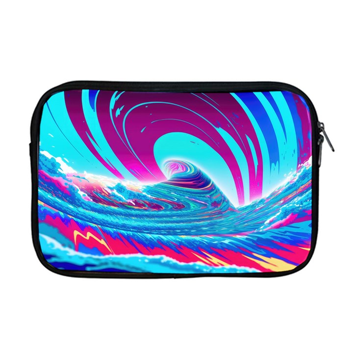 Tsunami Waves Ocean Sea Nautical Nature Water 3 Apple MacBook Pro 17  Zipper Case