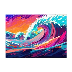 Tsunami Waves Ocean Sea Nautical Nature Water 2 Sticker A4 (10 Pack) by Jancukart