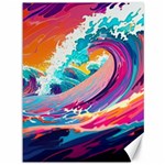 Tsunami Waves Ocean Sea Nautical Nature Water 2 Canvas 36  x 48  35.26 x46.15  Canvas - 1