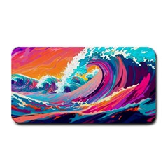 Tsunami Waves Ocean Sea Nautical Nature Water 2 Medium Bar Mat