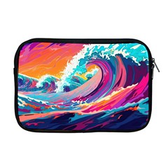 Tsunami Waves Ocean Sea Nautical Nature Water 2 Apple Macbook Pro 17  Zipper Case by Jancukart