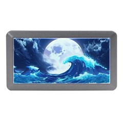 Waves Ocean Sea Tsunami Nautical 7 Memory Card Reader (mini) by Jancukart