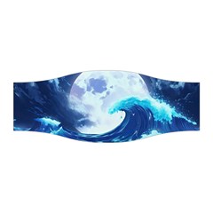 Waves Ocean Sea Tsunami Nautical 7 Stretchable Headband by Jancukart