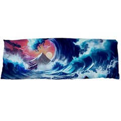 Storm Tsunami Waves Ocean Sea Nautical Nature Body Pillow Case Dakimakura (two Sides) by Jancukart