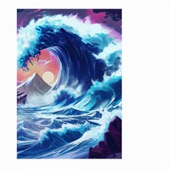 Storm Tsunami Waves Ocean Sea Nautical Nature Large Garden Flag (two Sides)