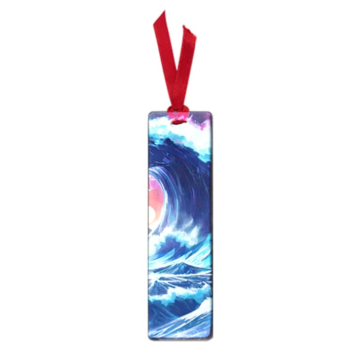 Storm Tsunami Waves Ocean Sea Nautical Nature Small Book Marks