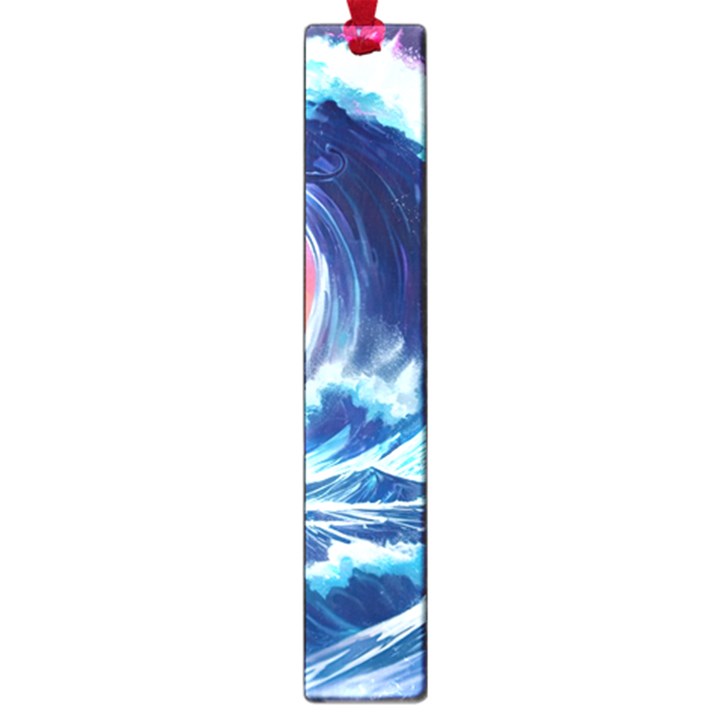 Storm Tsunami Waves Ocean Sea Nautical Nature Large Book Marks