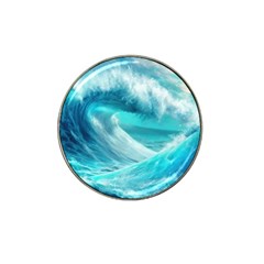 Tsunami Waves Ocean Sea Nautical Nature Water Tidal Hat Clip Ball Marker (10 Pack) by Jancukart