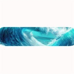 Tsunami Waves Ocean Sea Nautical Nature Water Tidal Large Bar Mat by Jancukart