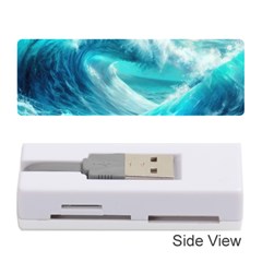 Tsunami Waves Ocean Sea Nautical Nature Water Tidal Memory Card Reader (stick) by Jancukart