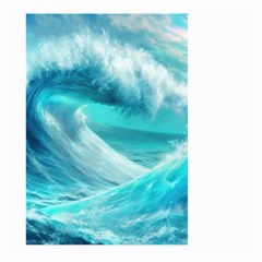 Tsunami Waves Ocean Sea Nautical Nature Water Tidal Large Garden Flag (two Sides)